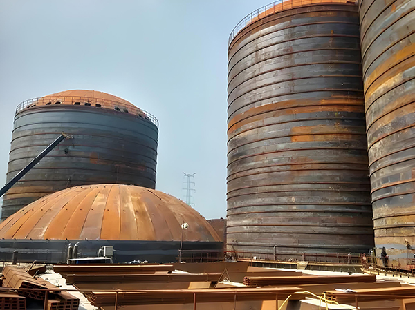 西市焦粉钢板仓